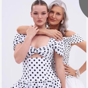 AKIRA CUTEST ONE AT THE FUNCTION POLKA DOT MINI DRESS Size XLXL